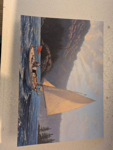 Greeting Card: Dorothy, Running into Sansum Narrows
