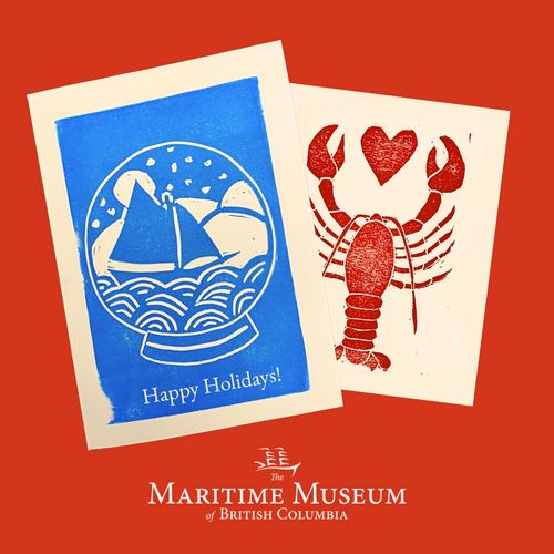 Workshop: Holiday Linocut Cards