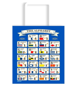 The Alphabet Tote Bag - Nauticalia