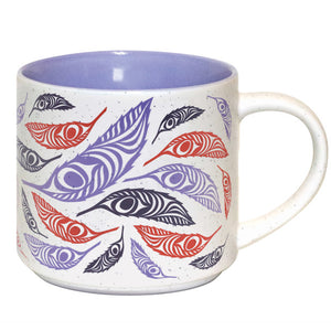 Ceramic Mugs - Feather