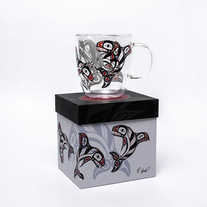 Double Walled Glass Mug from Native Northwest