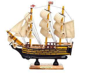 HMS Victory Mini Wooden Model Ship