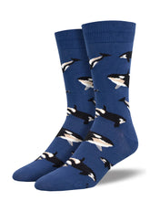 MEN'S "WHALE HELLO THERE" SOCKS