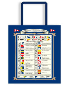 Code Flags Tote Bag - Nauticalia