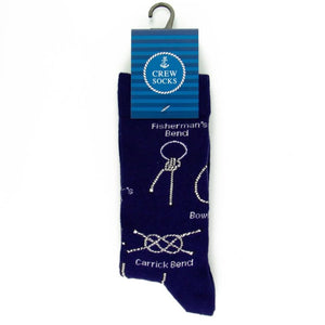 Knots Socks - Nauticalia Crew Socks