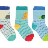 Mini's Nice To Sea You 3-Pack Baby/Toddler Socks