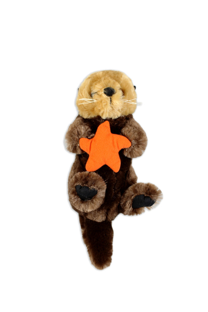 Stuffed Otter with Sea Star