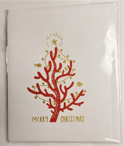 Greeting Card: Coral Reef Christmas Card